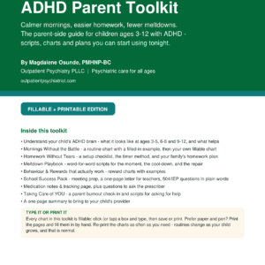 ADHD Family Bundle
