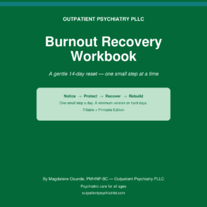 Burnout Recovery Workbook