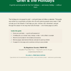 Grief & the Holidays